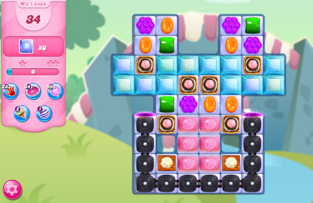 Candy Crush Saga level 8464