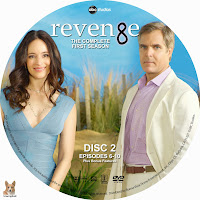 Label DVD Revenge T1 D1 a D5