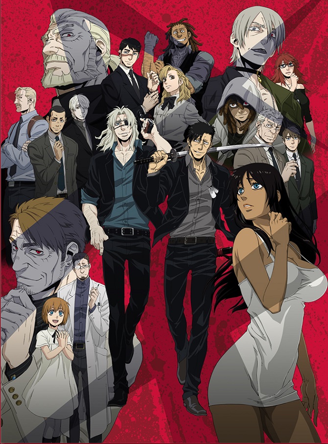 Anime Gangsta numero de capítulos 