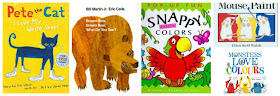 Color themed storytime, books about colors