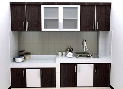 desain dapur mungil sederhana