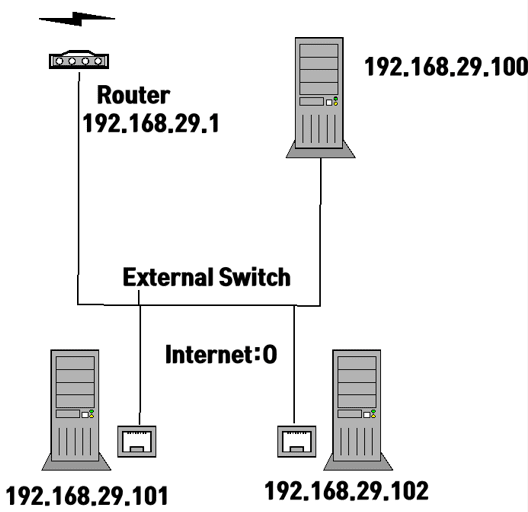 외부 네트워크(External Switch)