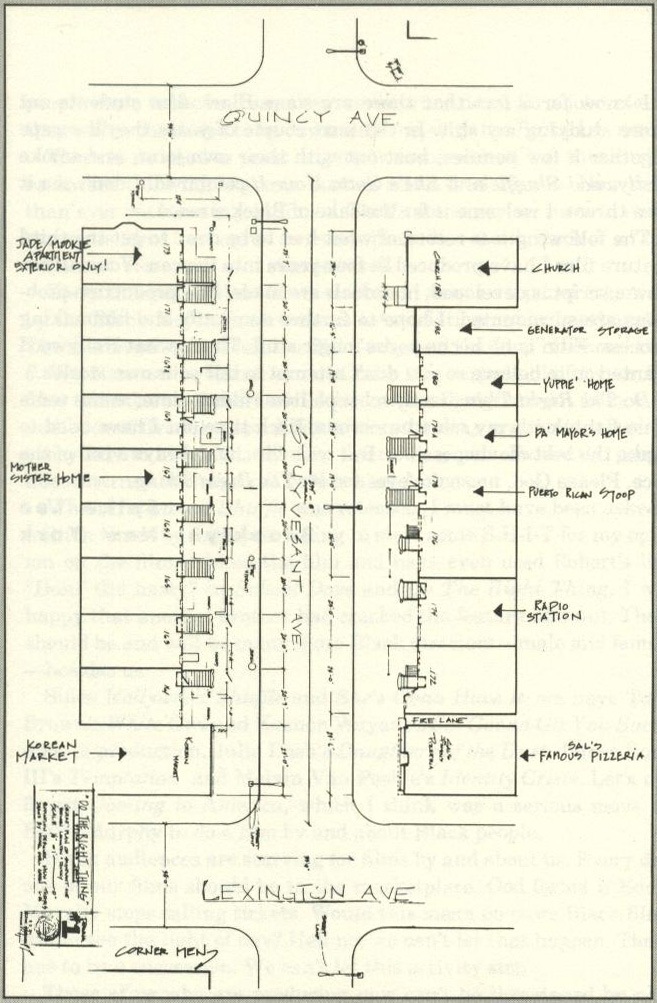 Do the Right Thing ground plan