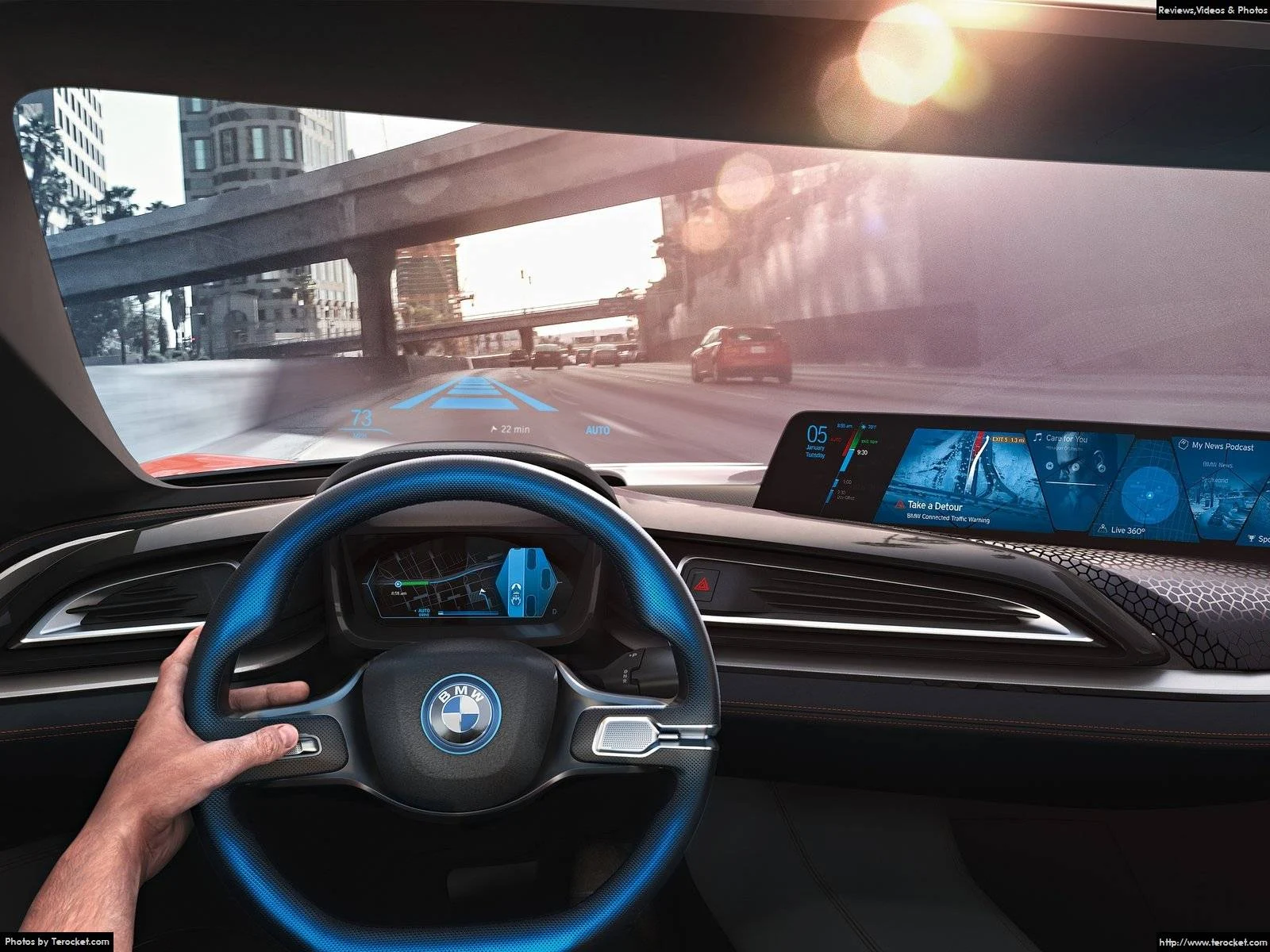 Hình ảnh xe ô tô BMW i Vision Future Interaction Concept 2016 & nội ngoại thất