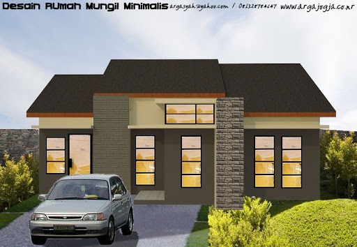  Desain Rumah Type 36 Pintu Samping 