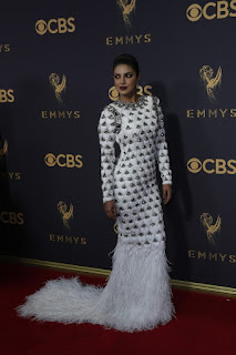 Priyanka Chopra at the 2017 Primetime Emmy Awards