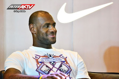 Lebron James Press Conference, Manila, Philippines