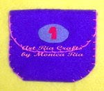 Number Mini Wallet - Art Ria Crafts by Monica Ria