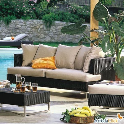 Outdoor Sofas on Italian Design Furniture Blog  Outdoor Furniture  Outdoor Sofas