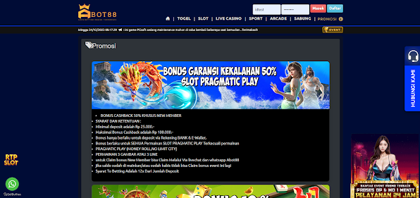 ABOT88 Situs Agen Judi Bola Online Terpercaya di Indonesia