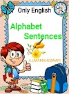 ENGLISH ALPHABET SENTENCES
