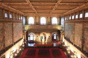 Sala dei Cinquecento inside El Palazzo Vecchio of Florence