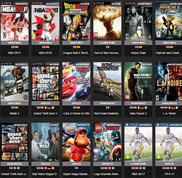 PS3 GAMES تحميل