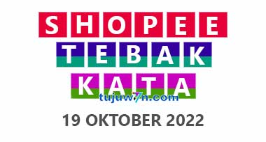 tantangan harian shopee tebak kata 19 oktober 2022