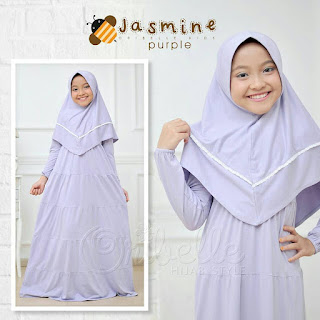 Baju Gamis Anak Perempuan Warna Putih