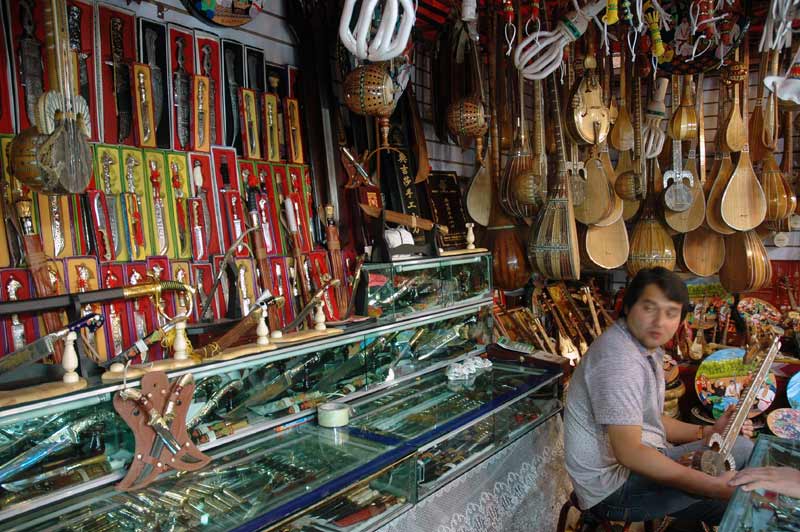 China Indonesia Information Pasar Seni di Xinjiang China