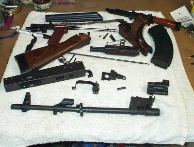 AK47 parts pictures 