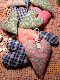 Stuffed Heart cushions