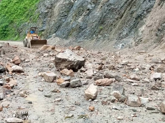 Legislador opositor pide urgente atención a la carretera en Onia