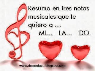 amor tres simples notas musicales