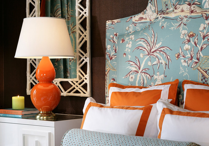 Eye For Design: Decorating With The Blue/Orange Color Combination