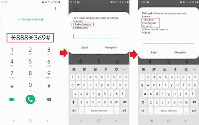 cara beli paket nelpon telkomsel dengan kode rahasia