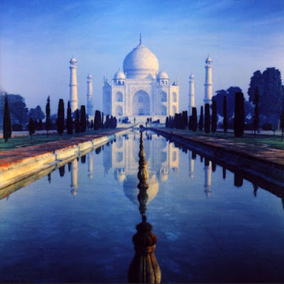 keajaiban dunia Taj Mahal 