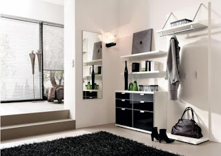 modern black & white furniture