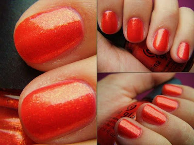 China Glaze Orange-Pacific