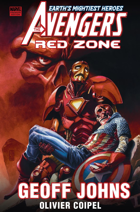 avengers red zone marvel comics geoff johns olivier coipel andy lanning