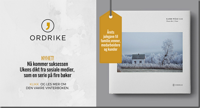 Ukens dikt Vinter annonse FB