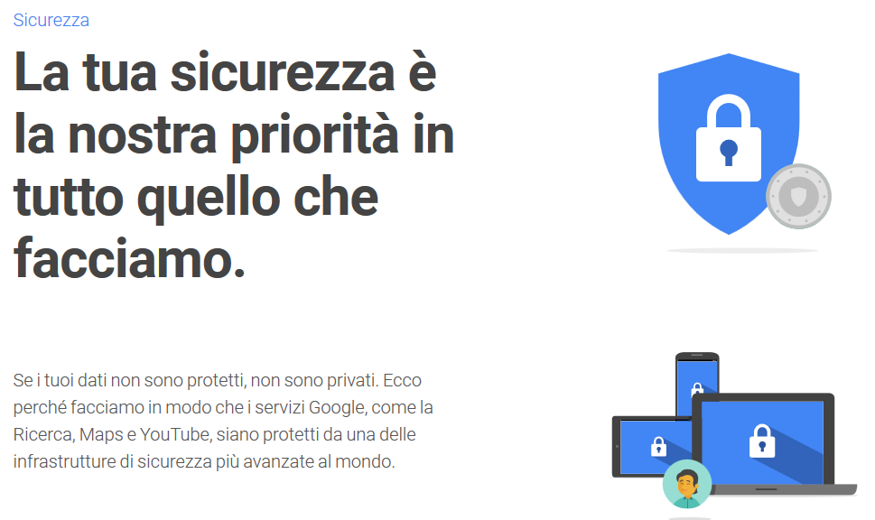 Perché i tuoi dati sono al sicuro con Google e Facebook