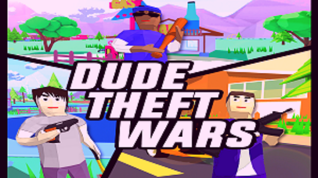 تحميل لعبة Dude Theft Wars مهكرة للاندرويد اخر اصدار