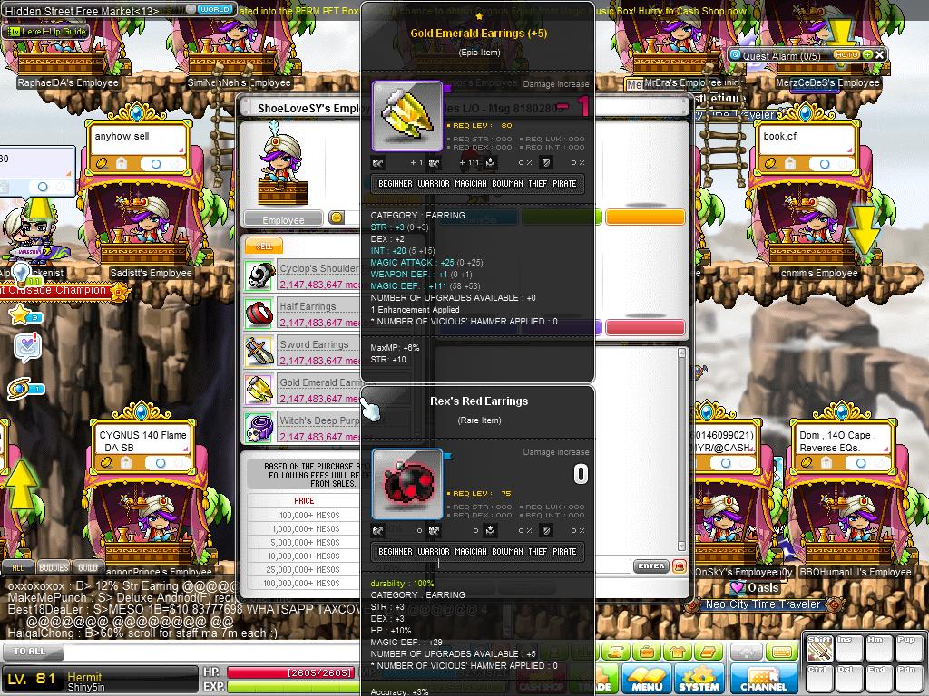 Maplesecrets Imba And Crazy Rich Maplesea Legend