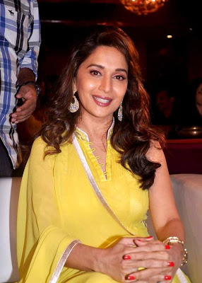 madhuri dixit at its only cinema magazine launche hot images