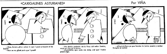 añu 1931: Caxigalines asturianes (II) ... por Viña