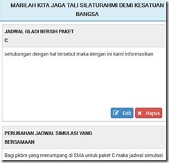  Panduan Penggunaan Sistem Pendataan Calon Peserta Ujian Nasional Online  Panduan Pendataan Calon Peserta UN 2019 Paket B dan C