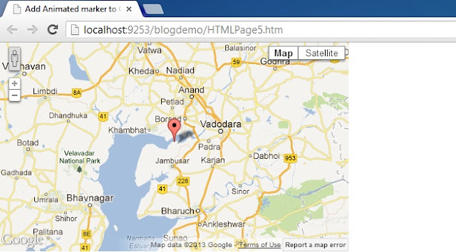 How To Add Custom Marker to Google Maps V3 with JavaScript in Website HTML And C# Asp.net