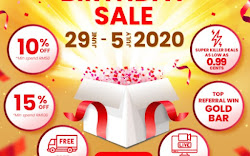 PGMALL Birthday Sale 29Jun-5July Countdown 8