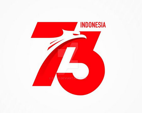 Kumpulan Logo HUT RI ke 73 terbaru 2018 yang Unik