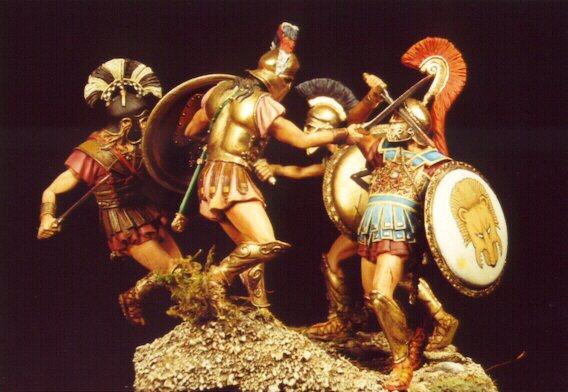 ... out the difference between the Athenian Greeks and the Spartan Greeks