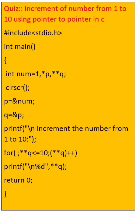 pointer-pointer-c