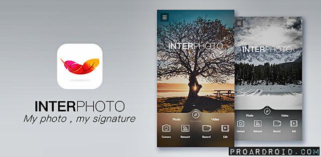  تطبيق تعديل الصور الإحترافي InterPhoto v1.9.0 للأندرويد مجاناً logo