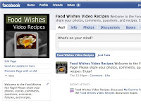 Finally, a Food Wishes Fan Page on Facebook!