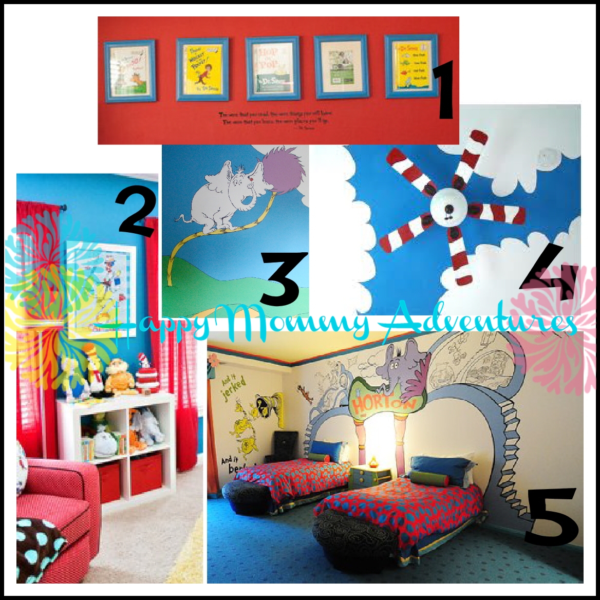 Dr. Seuss-inspired shelf, 3 Horton Hears A Who Wall Mural 4. Dr. Seuss ...