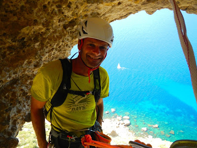 escalade à Cap-Canailles Cassis Calanques Manu RUIZ