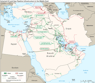 Gasoductos intereses Siria