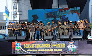 Kabid Humas Polda Jabar : Polisi  Hadiri Off Road Dalam Rangka Hari Jadi Garut Ke 210