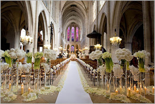 wedding aisle decorations for chairs