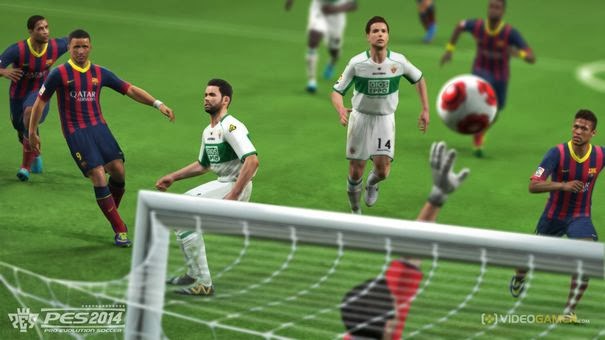 Revelados detalhes da nova atualização do PES 2014 (no final de Fevereiro).